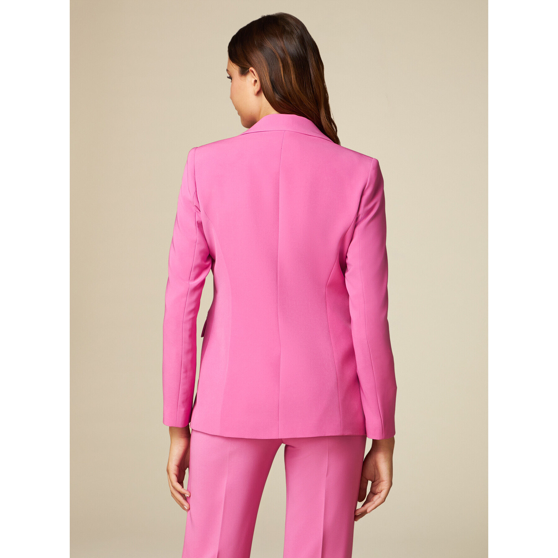 Oltre - Blazer con botones joya - Rosa