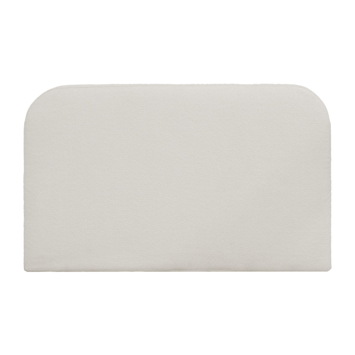 Funda para cabecero de bouclé gris claro de varias medidas