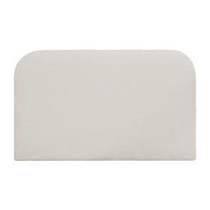 Funda para cabecero de bouclé gris claro de varias medidas