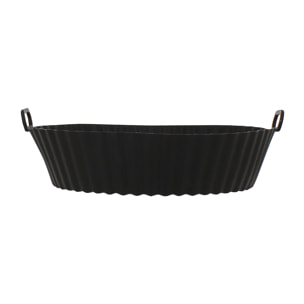 Moule rond en silicone 20cm pour friteuse sans huile