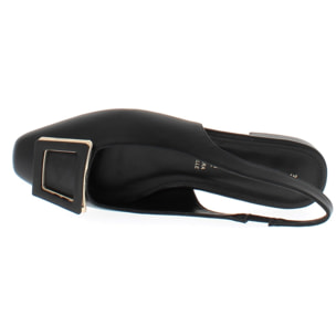 Marina Galanti Scarpe Donna Ballet Flat with Medal Horsebit MG 1A118 Black