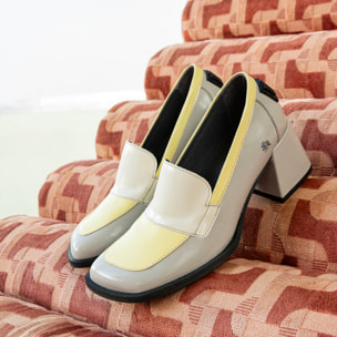 Zapatos con tacón 1705 NAPPA SHINNY ROYAL/ VERONA color Royal