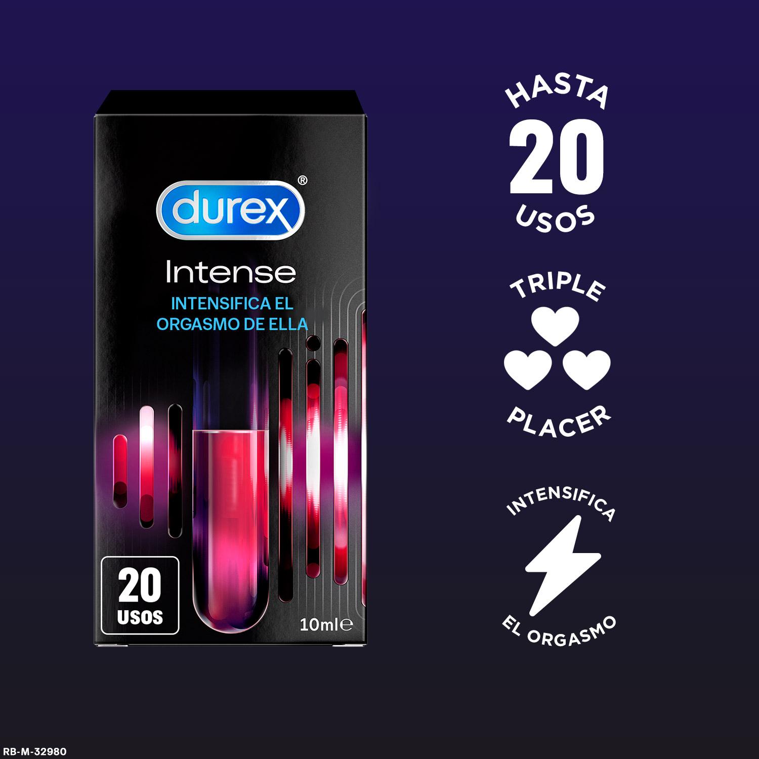 GEL INTENSIFICADOR DEL ORGASMO - 20 USOS - 10 ML