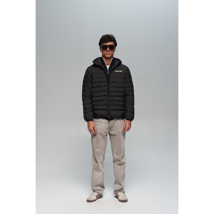 Chaqueta ligera para hombre KUSTOM SOLARA Light - Negro