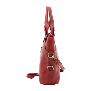 Borsa a mano  da donna In Vera pelle Made in Italy 43x28x12 cm