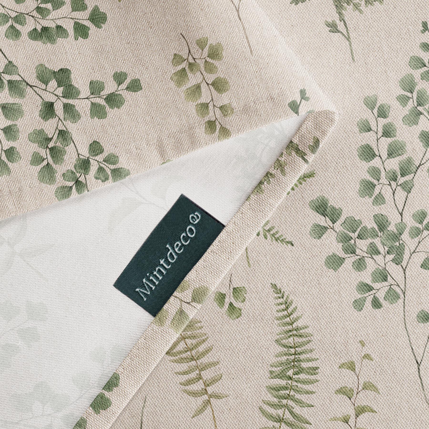 Mantel antimanchas DALIA PURPURA - 100% algodón