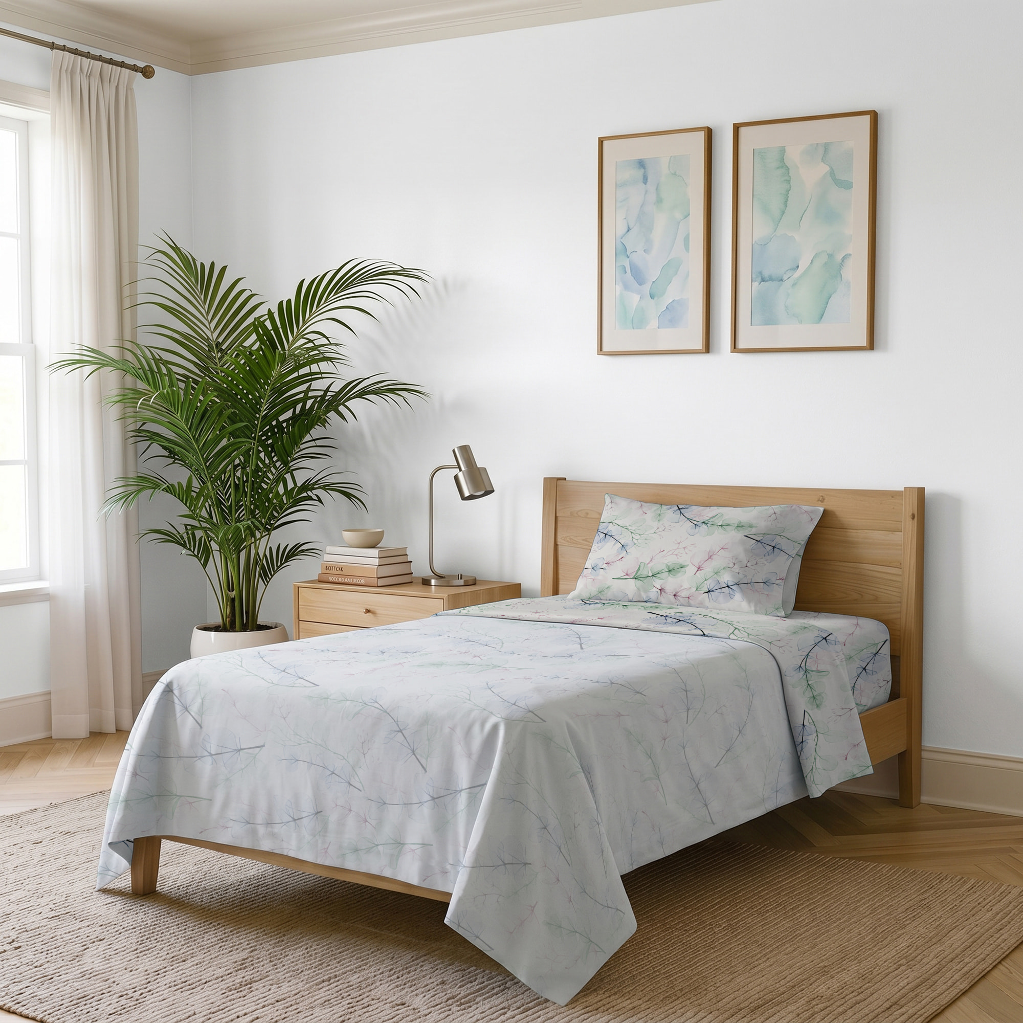 COMPLETO LETTO PIAZZA E MEZZA KARMA - 100% Microfibra