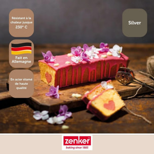 Moule à cake Zenker Silver