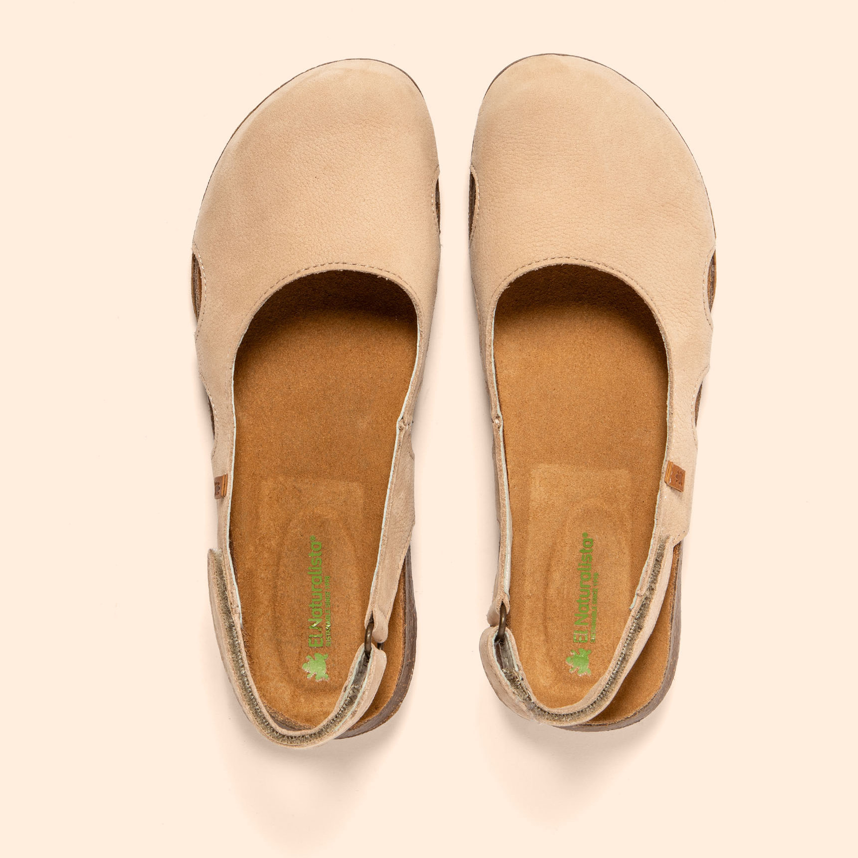 Sandalias N413 NOBUCK CREAM / WAKATAUA color Cream