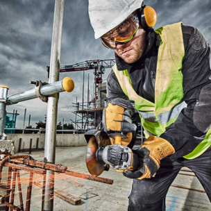 Meuleuse XR 18V brushless 125 mm - sans batterie ni chargeur - DEWALT - DCG405N-XJ
