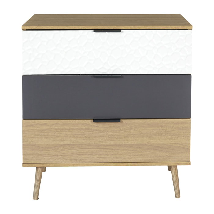 Commode 3 Tiroirs Sven