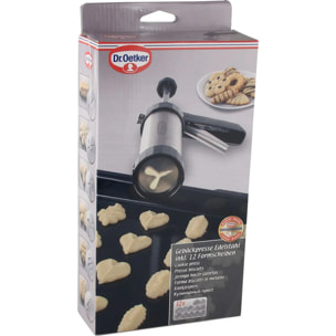 Presse-biscuit et 12 disques de motifs Dr.Oetker Baker Edition