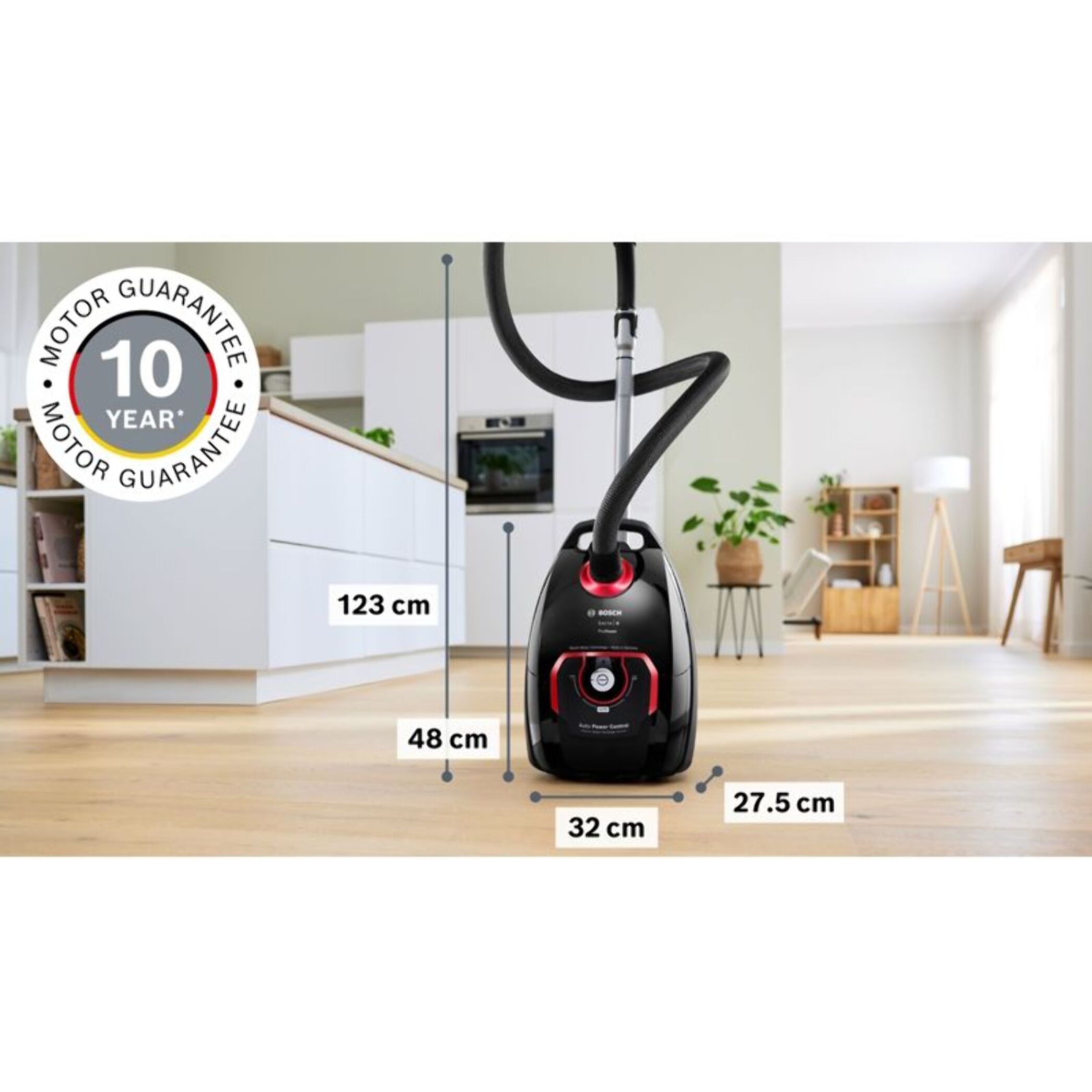 Aspirateur avec sac BOSCH ProPower GL80 Serie 8 Noir
