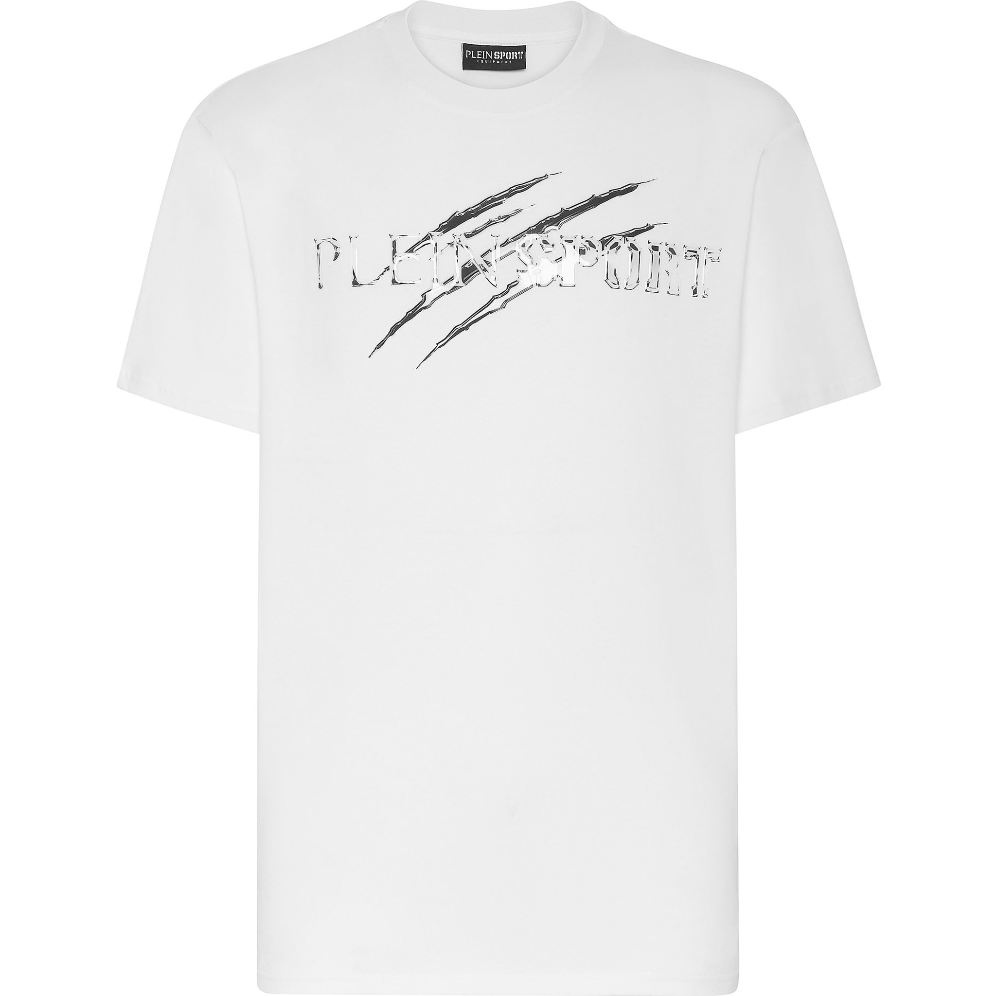 PLEIN SPORT T-shirt girocollo a maniche corte CHROME