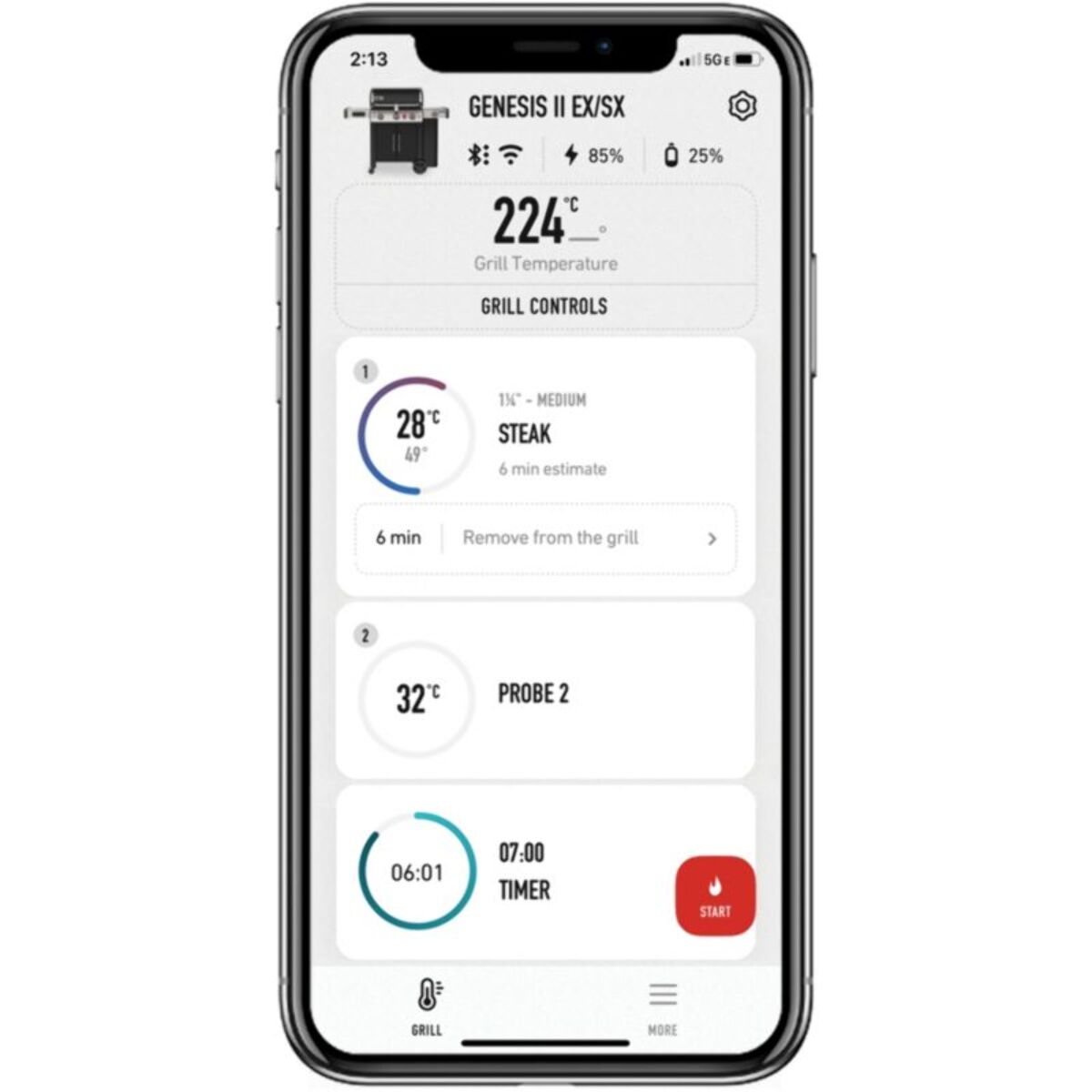 Thermomètre de cuisson WEBER Connect smart Grilling Hub
