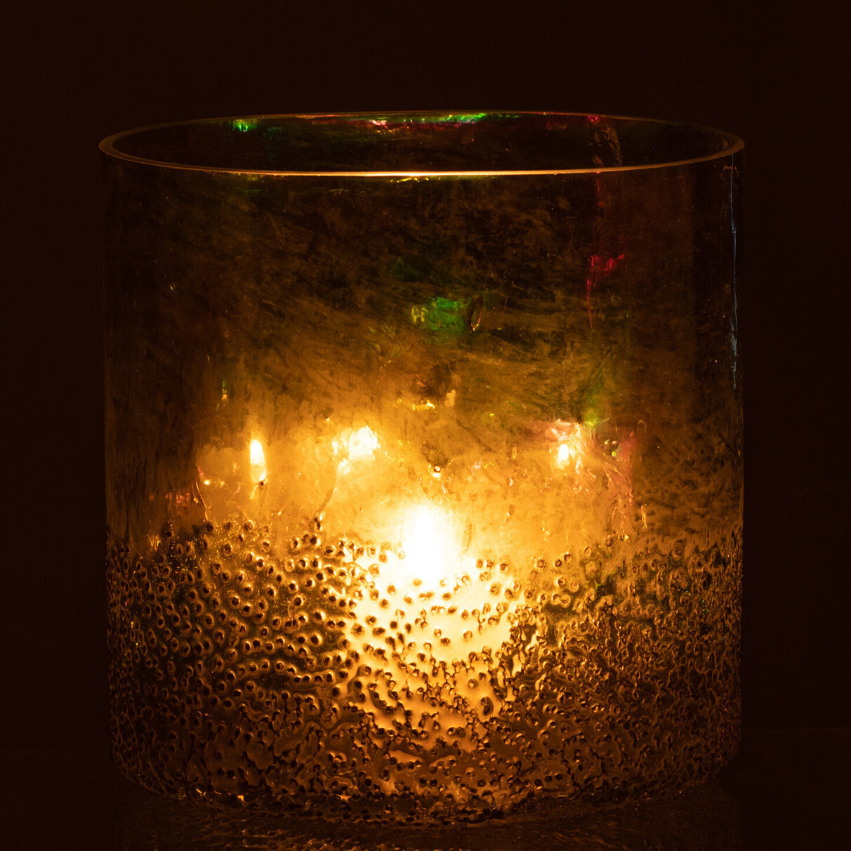 J-Line photophore - verre - vert - large