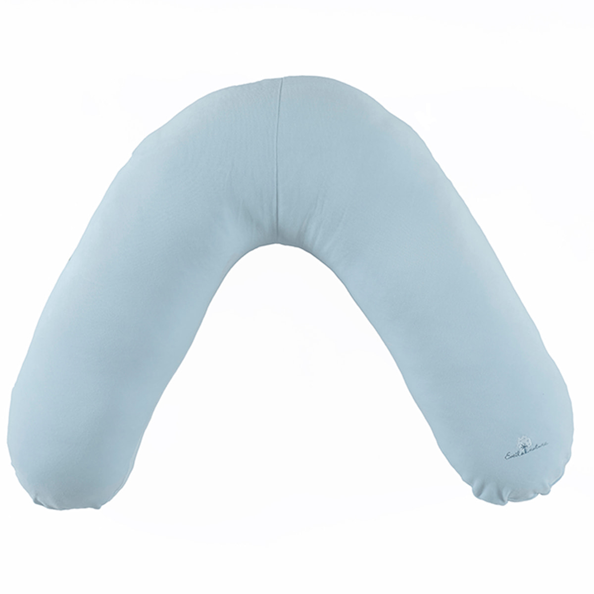 Coussin de maternité 160 cm Coton bio déhoussable-Bleu ciel