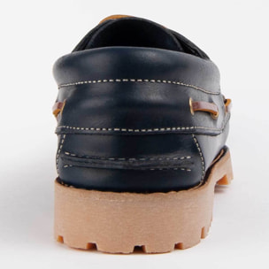 Náutico De Piel - Azul