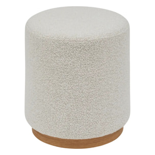 Pouf Nesky blanc