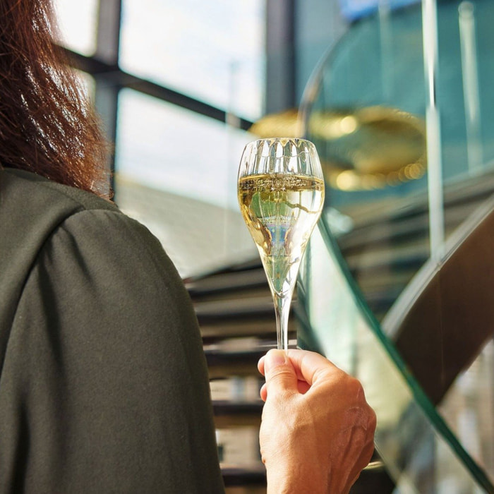 6 flute da champagne 16 cl Symétrie - Chef&Sommelier