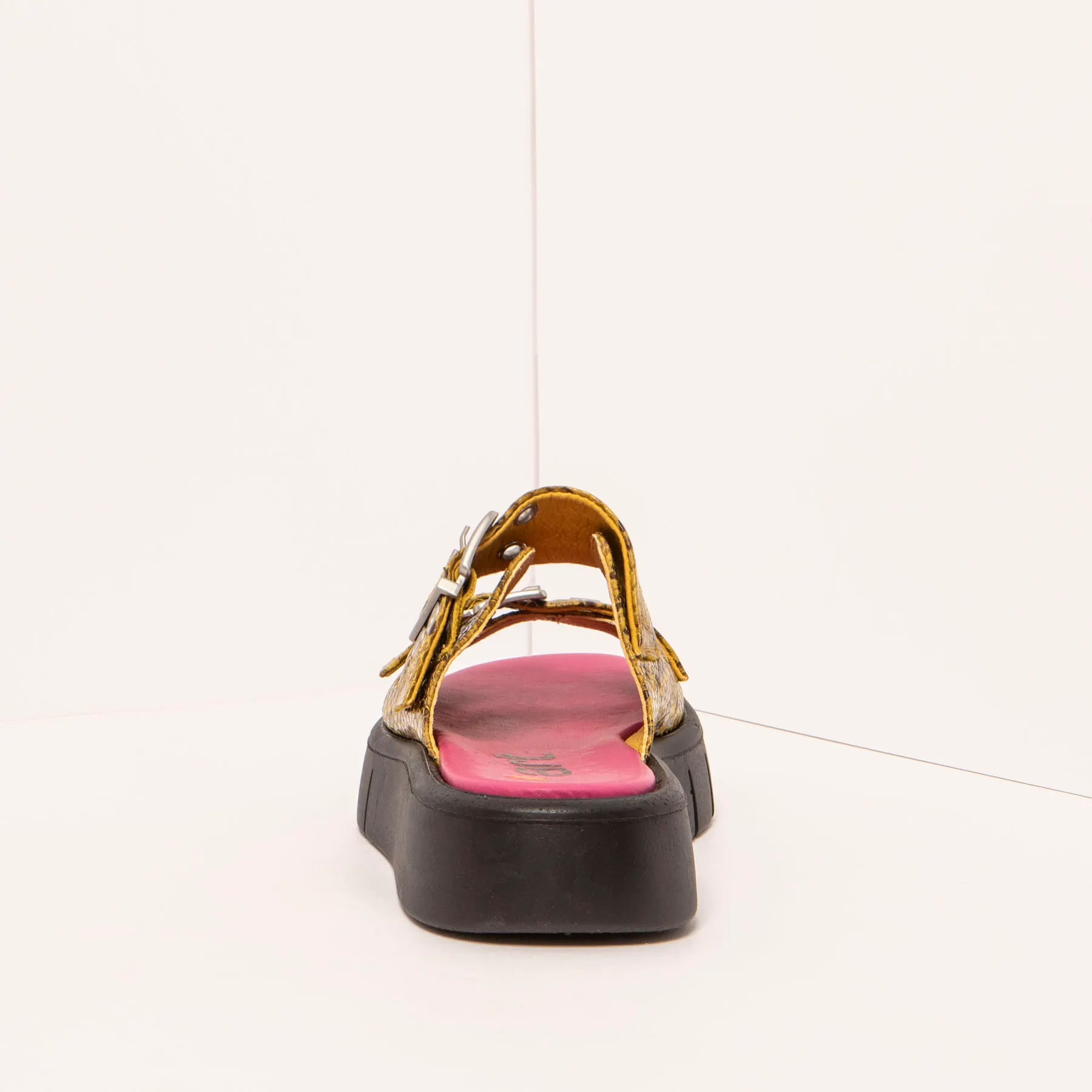 Sandalias 1858 SNAKE LIMON/ MALAGA color Limon