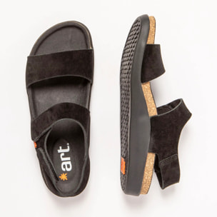 Sandalias 1386S SILK SUEDE BLACK/ BIARRITZ color Black