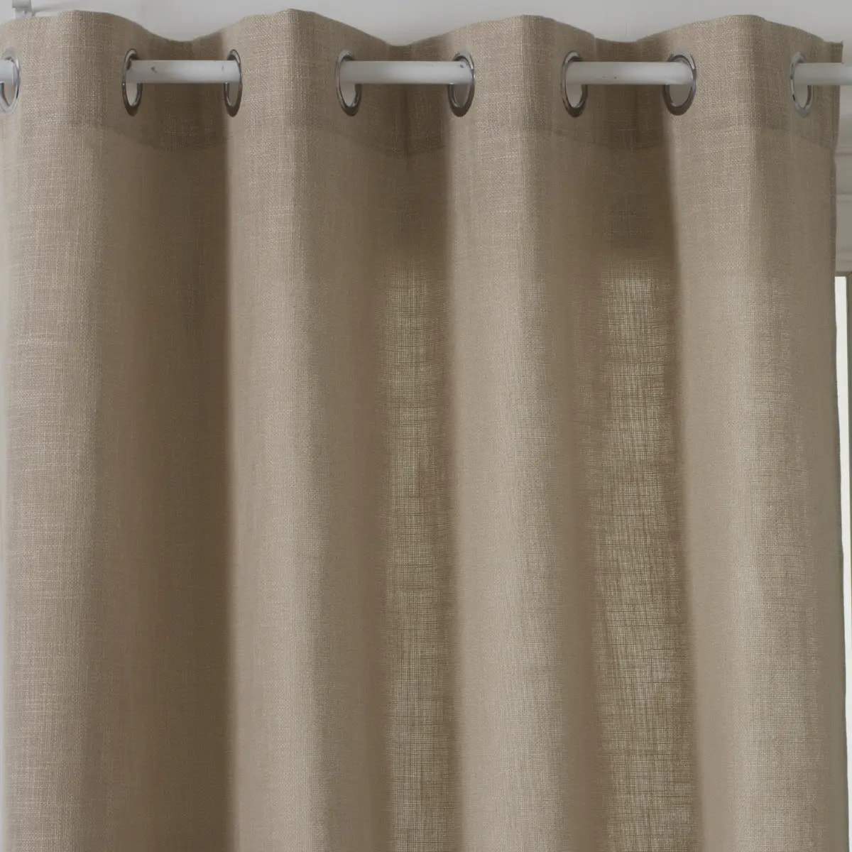 Rideau "Clem" beige 140x260cm