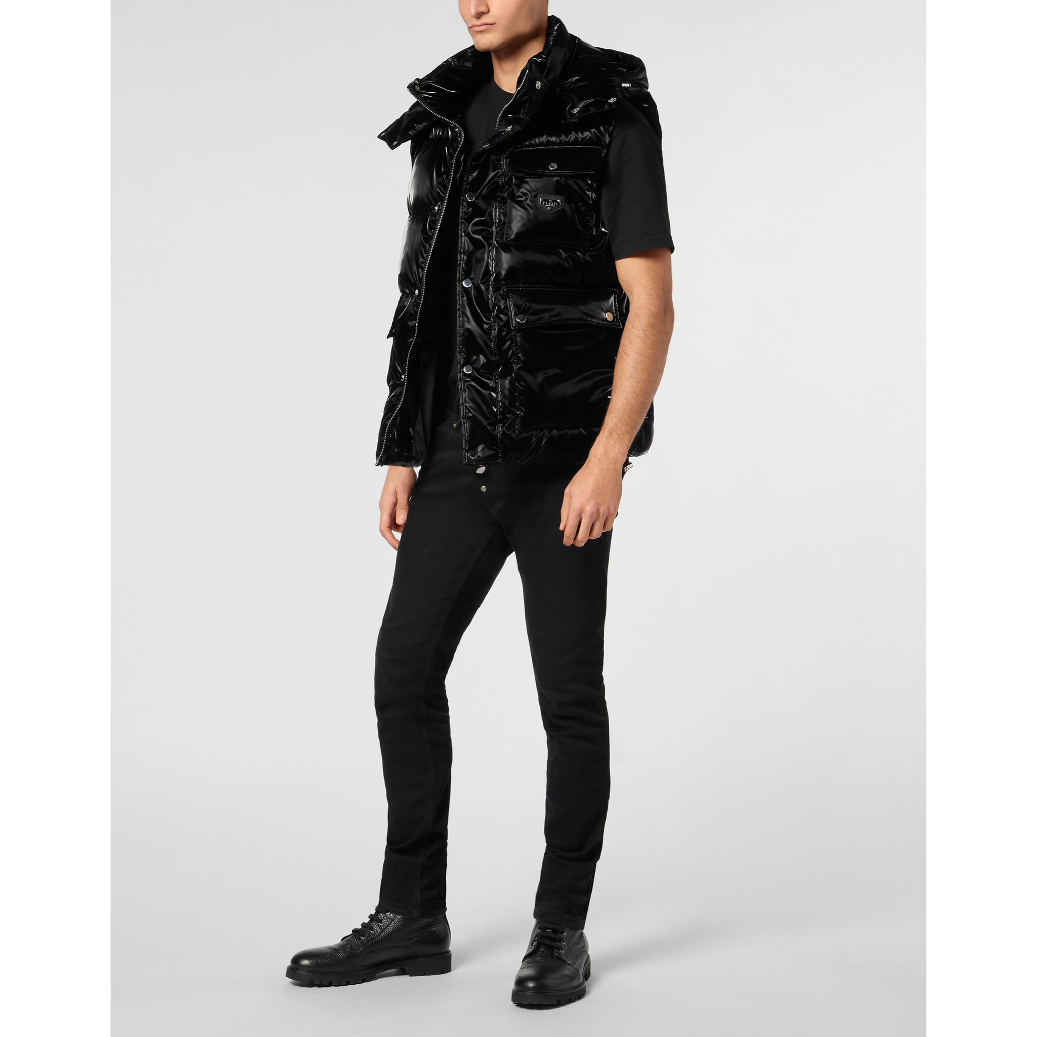 PHILIPP PLEIN Gilet in piuma