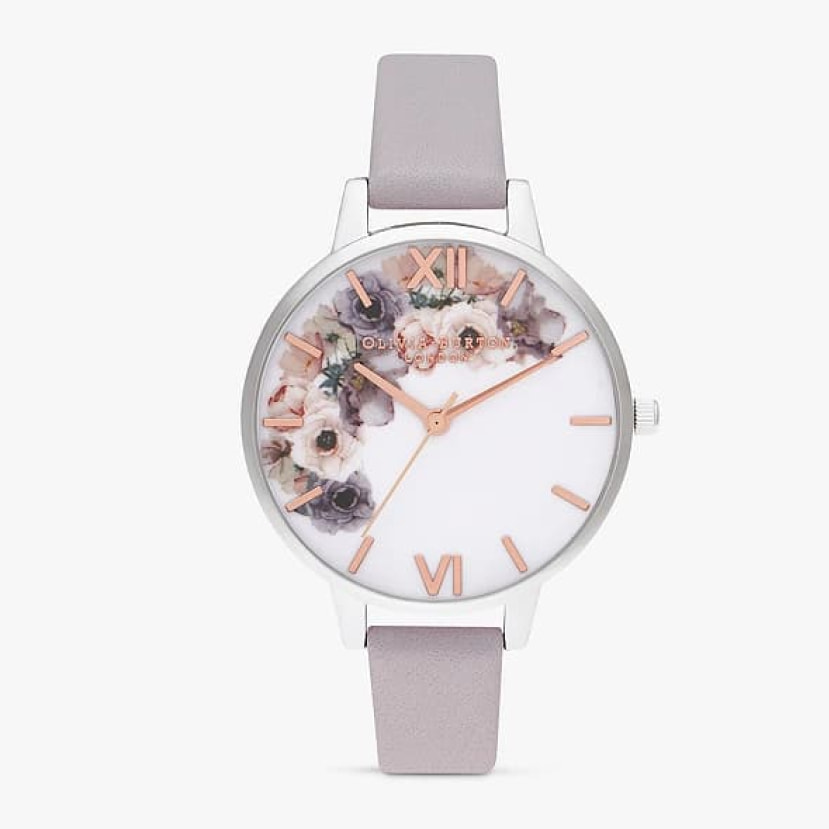 Reloj Olivia Burton OB16PP56 Mujer Analogico Cuarzo con Correa de Piel sintetica