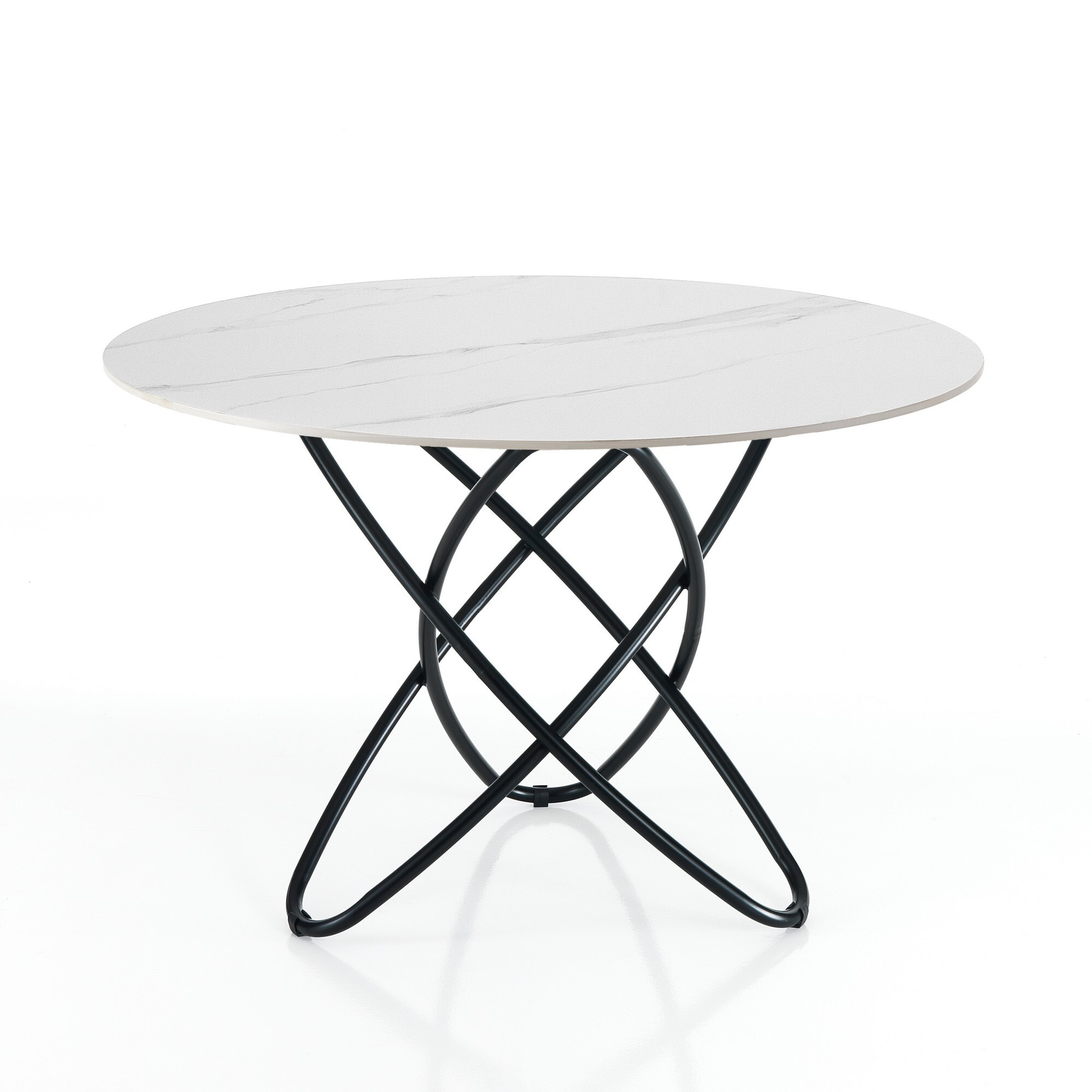 Tomasucci Table HULA HOOP MARBRE BLANC