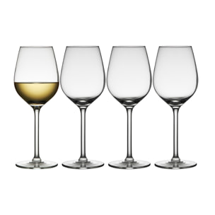 Set de 4 verres à vin blanc Juvel 38 cl