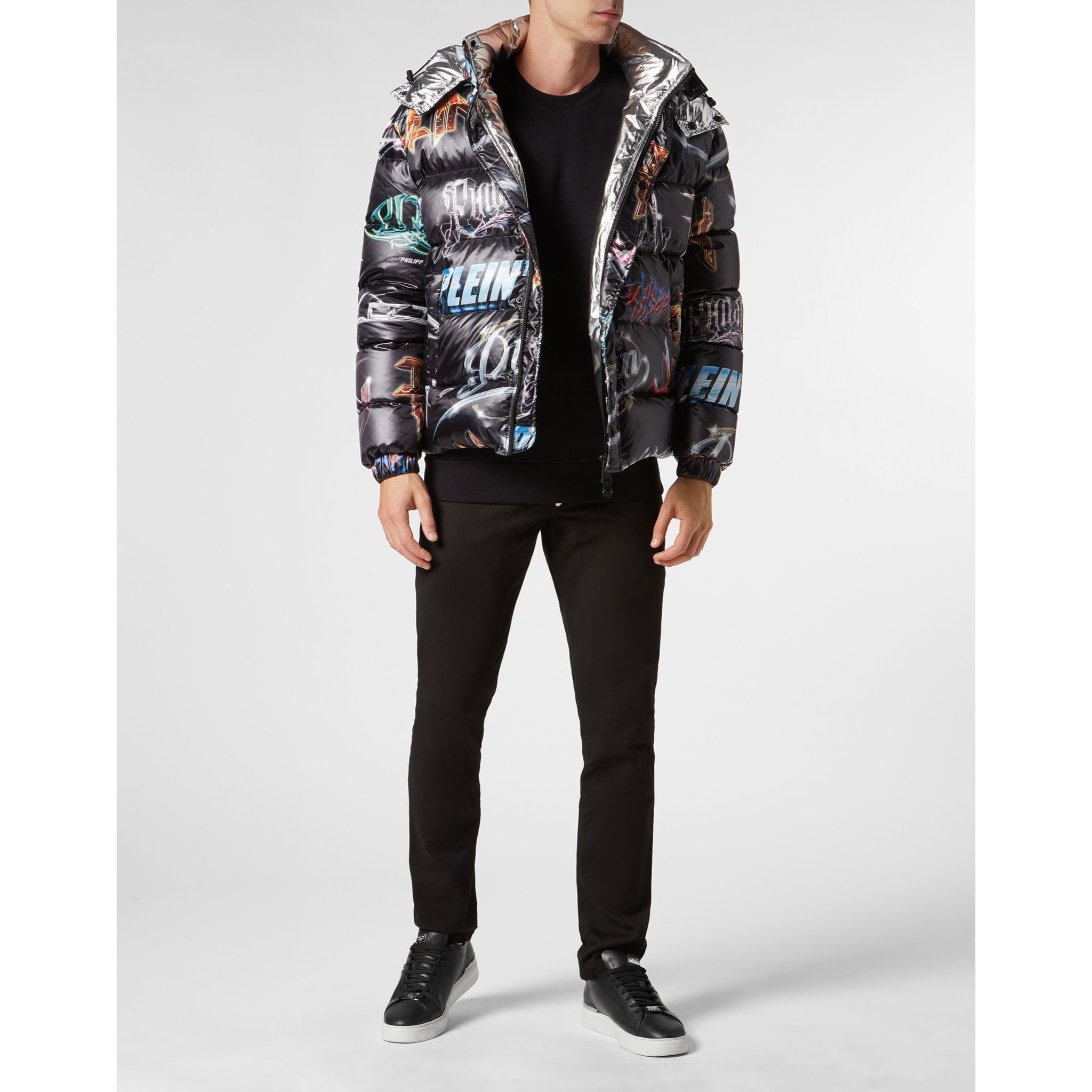 PHILIPP PLEIN Long Down Jacket
