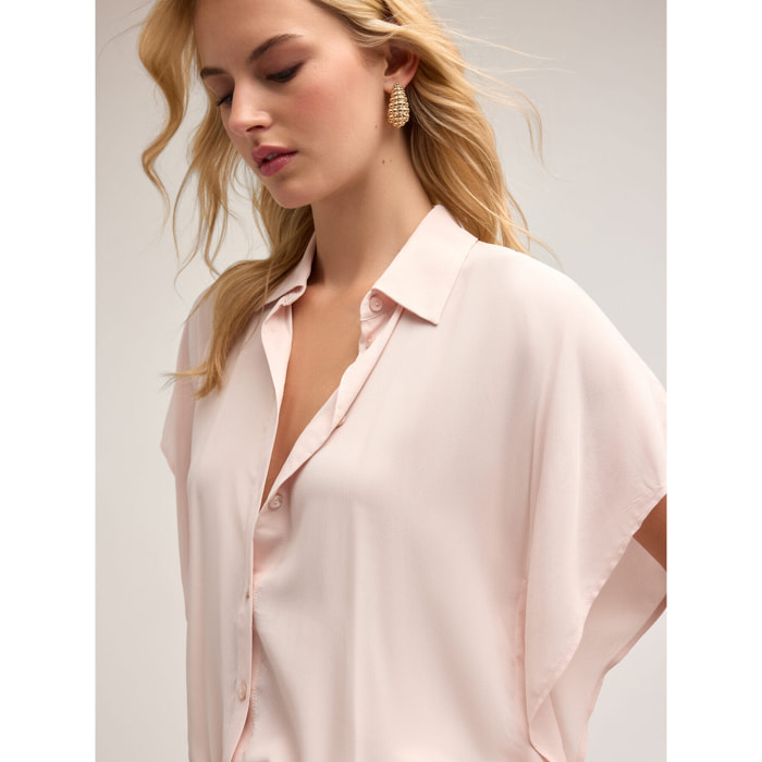 Motivi - Gilet over misto lino - Beige