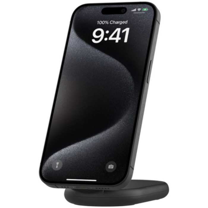 Chargeur BELKIN induction 15W 2en1 noir