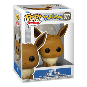 Pokemon Pop! Games Figure in Vinile Eevee (emea) 9 Cm Funko