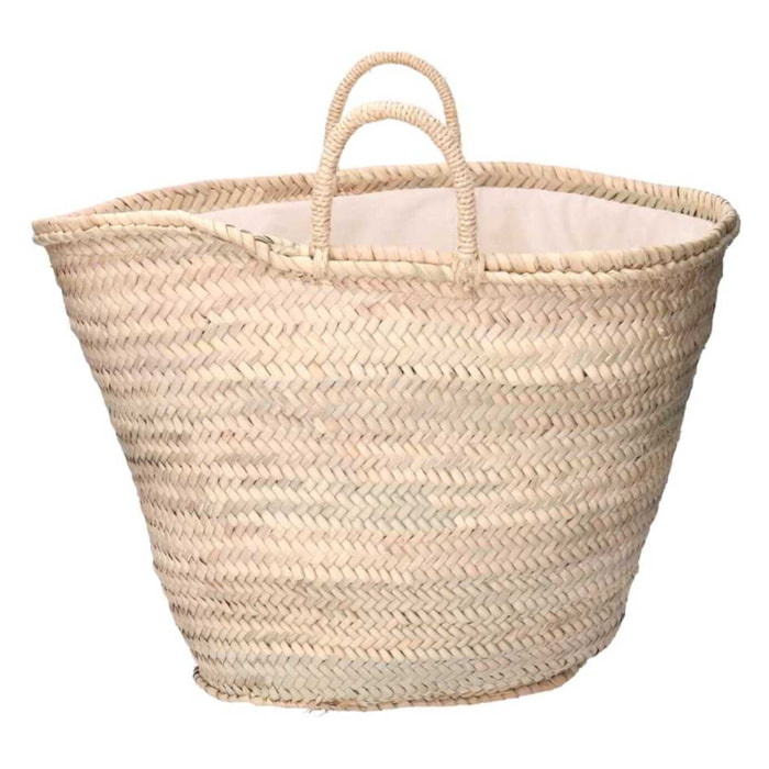 Borsa in paglia naturale cm50x30h35/44