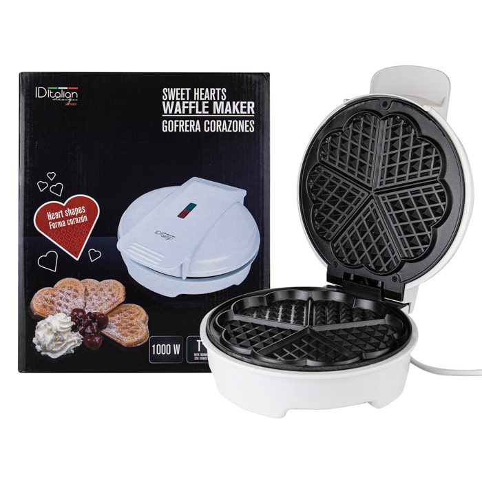 sweet hearts waffle maker, 850w