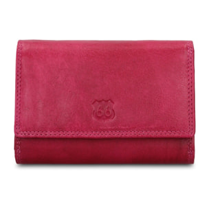 Portafoglio uomo in vera pelle - Modello Novara Lux - Casual - 15.0 x 10.0 x 3.0 cm