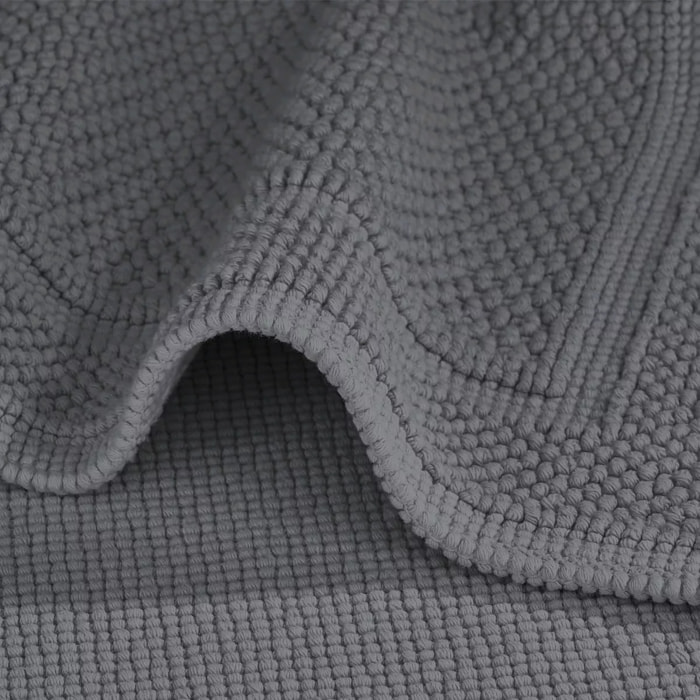Tapis de bain pur coton 1700 g/m² uni anthracite Antica anthracite