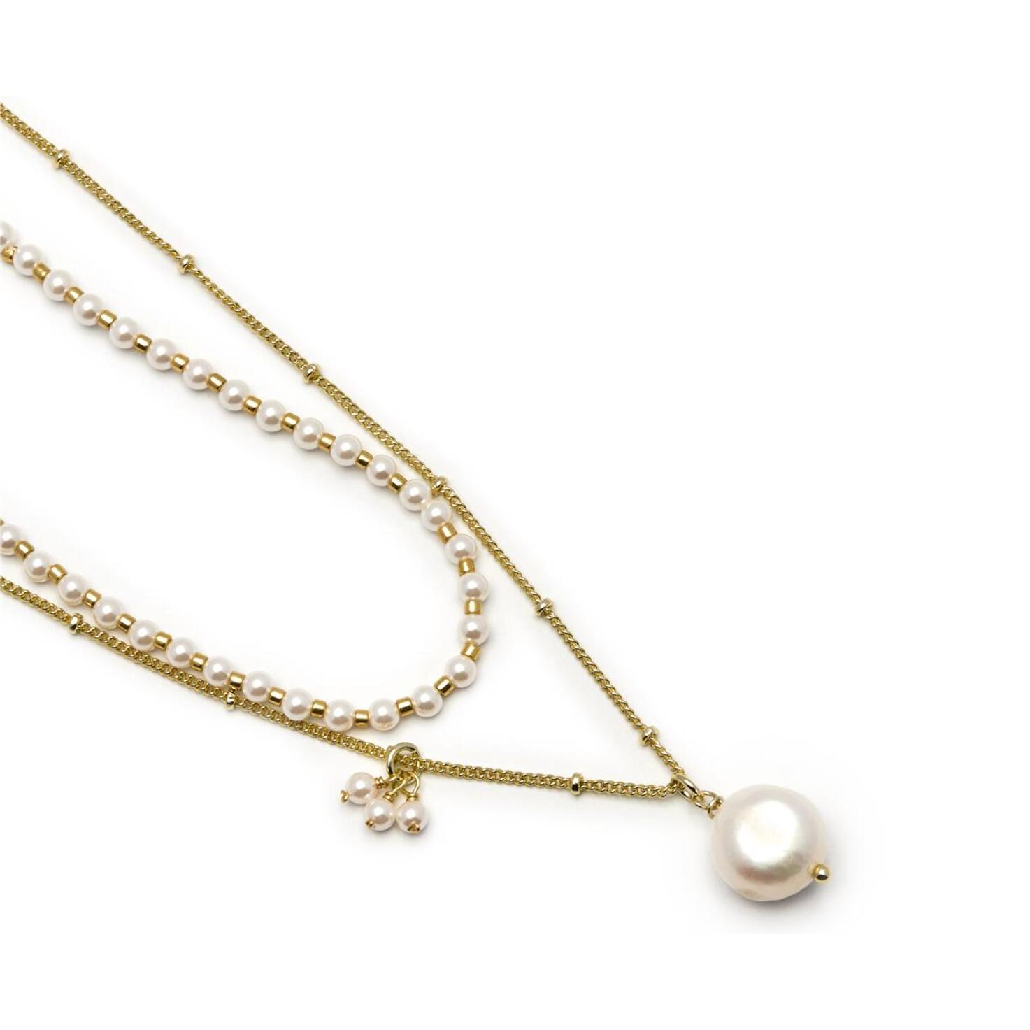 Collar Lux by Lux acabado oro 18k