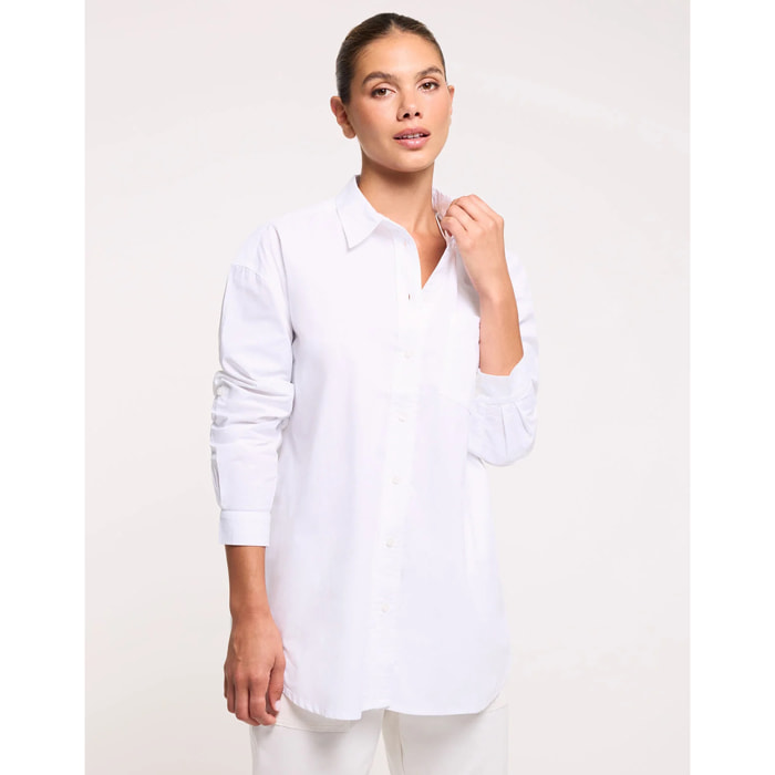 Camisa Manga Larga Blanco - Agudo