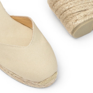 Sandalias de cuña Chiarita con cierre de hebilla