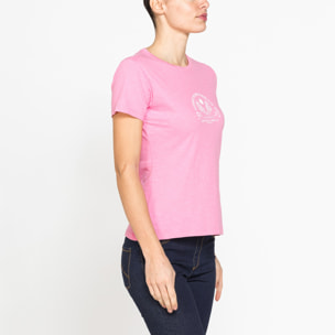 T-SHIRT IN JERSEY SLUB CON STAMPA