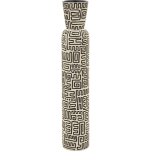 VASO RESINA NAIROBI CM Ø 16X86 (APERTURA CM Ø 12,5)