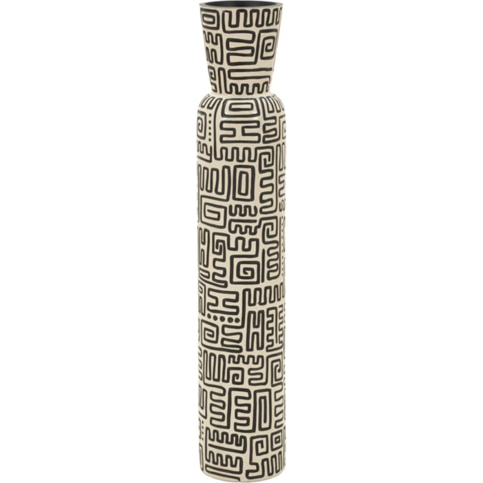 VASO RESINA NAIROBI CM Ø 16X86 (APERTURA CM Ø 12,5)