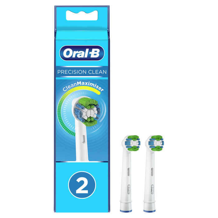 Oral-B Precision Clean Avec CleanMaximiser, 2 Brossettes