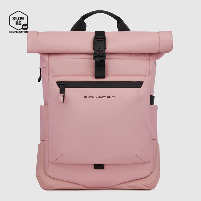 Piquadro Zaino roll-top resistente all'acqua porta pc 15,6