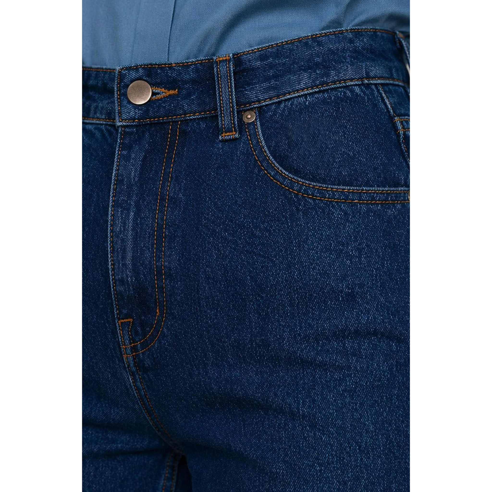 Kocca - Jeans a vita alta e gamba larga in 100% cotone Donna