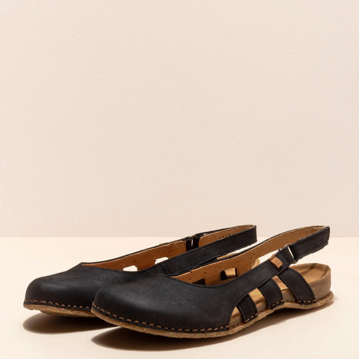 Sandalias N5817 PLEASANT BLACK /PANGLAO color Black