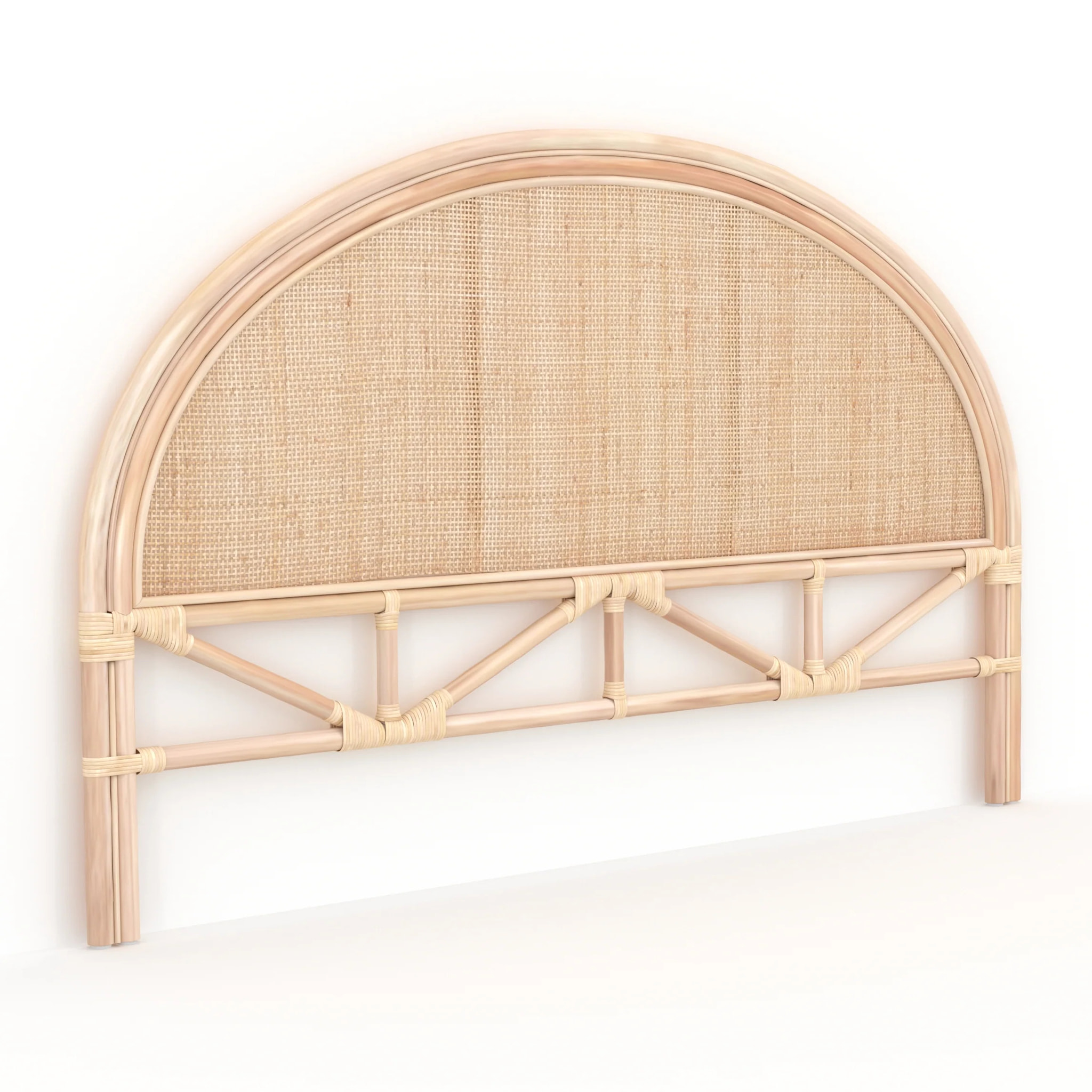 Tête de lit en rotin naturel 160 cm - Madya